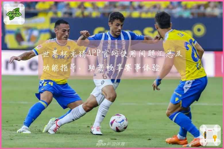 世界杯竞猜APP官网使用问题汇总及功能指导，助您畅享赛事体验